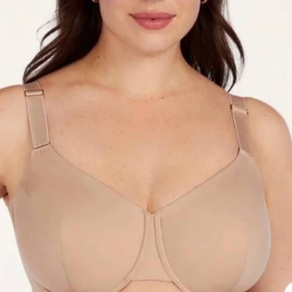 Third Love Classic Unlined Full Coverage Bra Nude Size 36F